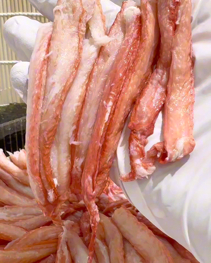 [주문폭주] 감탄 붉은대게 다리살 (홍게다리살)