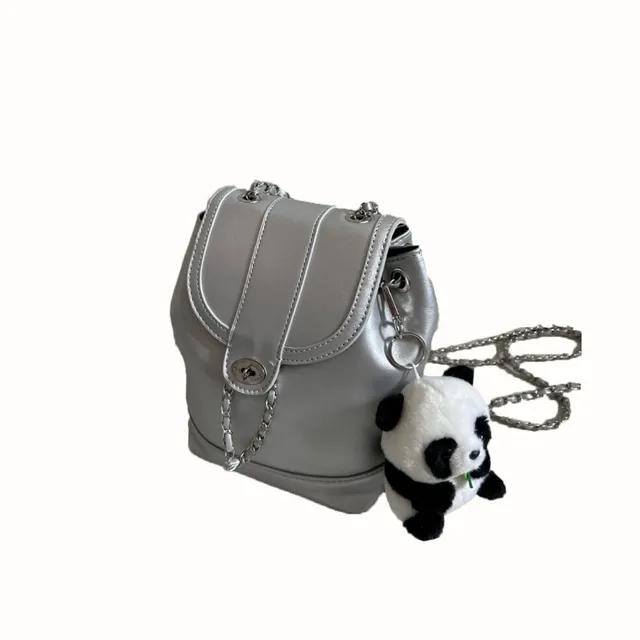 (high quality) silver bucket bag 실버 버킷백