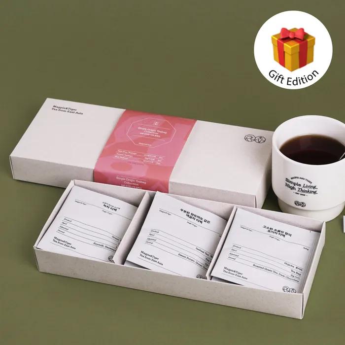싱글오리진 티백 컬렉션(12입)+심플 머그 Set