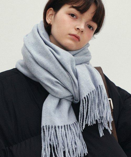 소프트 터치 수술 머플러 - 스카이 블루