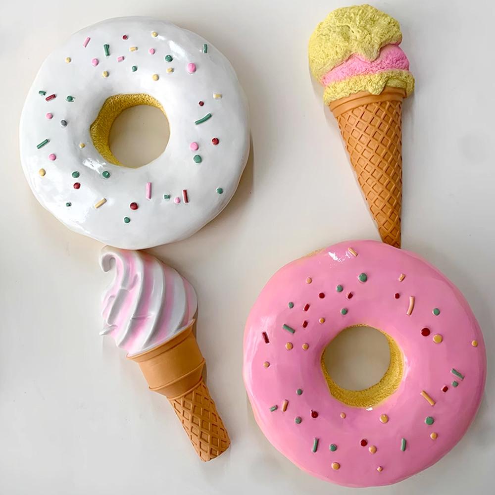 달콤 디저트모양 벽장식 빵집 도넛가게 카페 꾸미기 인테리어 소품샵