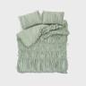 big waves duvet cover - mint
