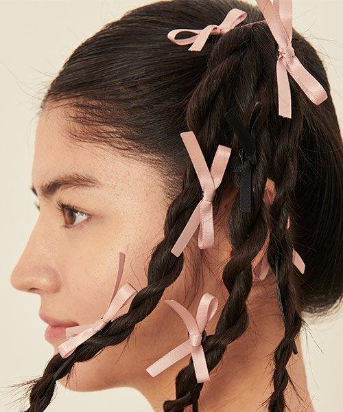 2set)Romantic ribbon Hairpin[2color]