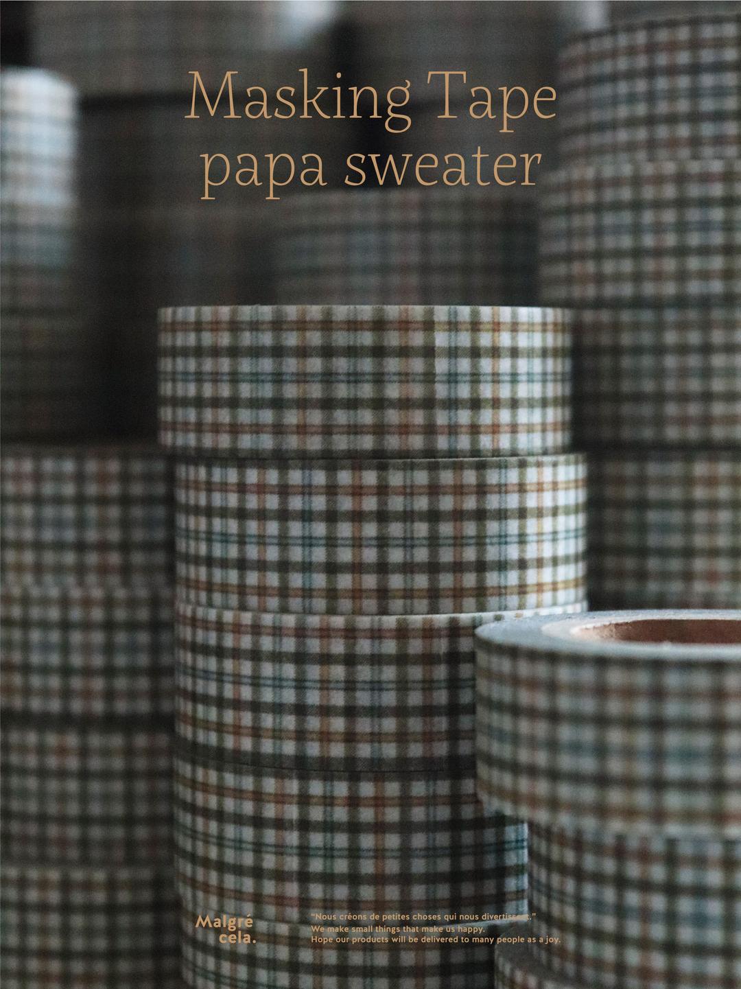 Masking tape - Papa sweater