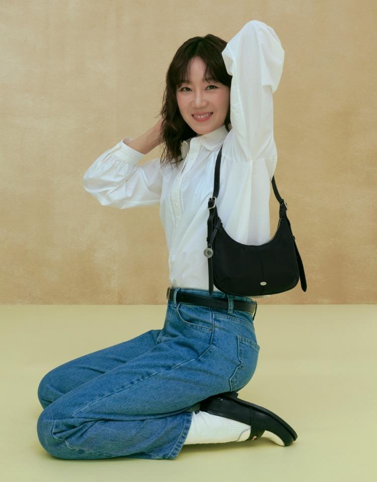 Lumi bag (hobo) - black (S)