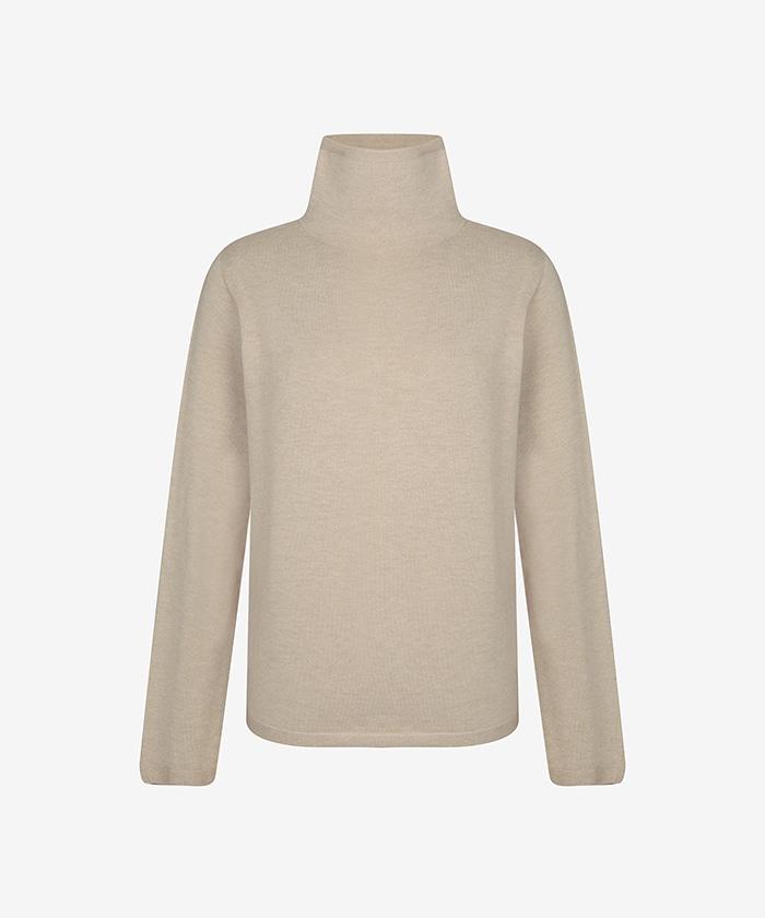 3D니트 베이직 터틀넥 FT9500