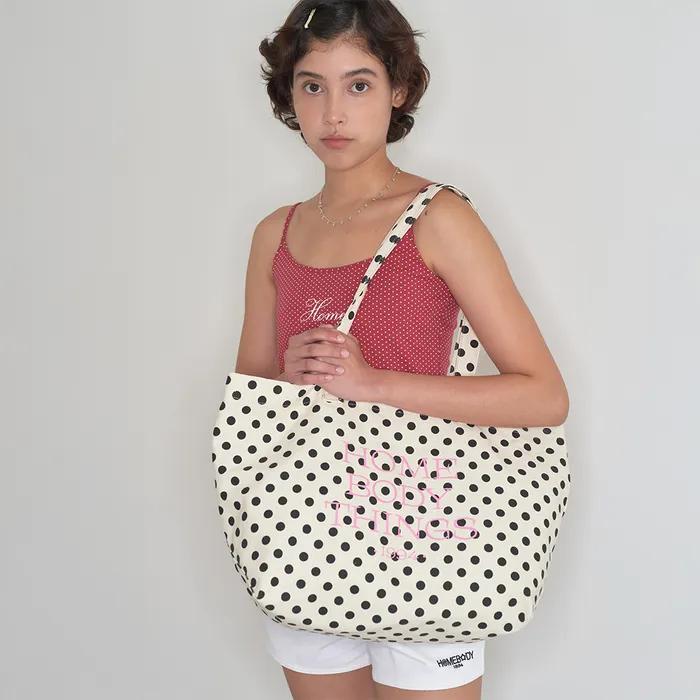 [2차 재입고Homebody Classic Dot Bag (IVORY)
