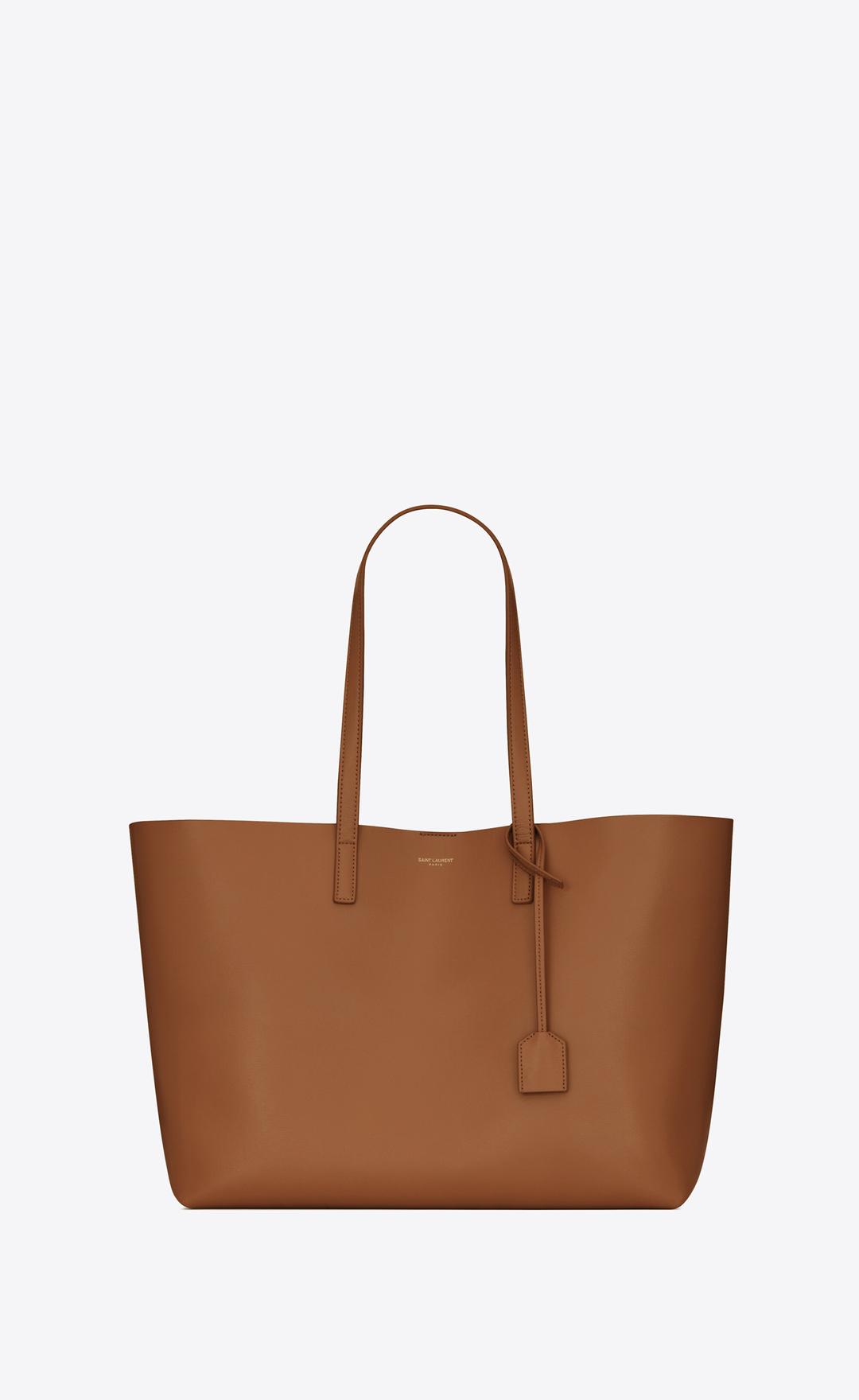 shopping bag saint laurent e/w in supple leather