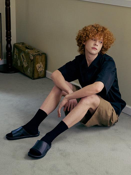 Sunday Afternoon Slippers - Midnight Black