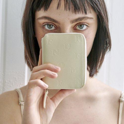 시그니처 반지갑_ 아이보리