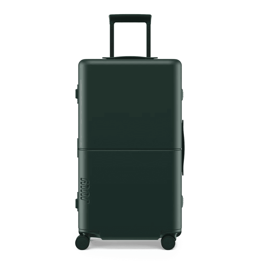 Checked Trunk - Matte Green