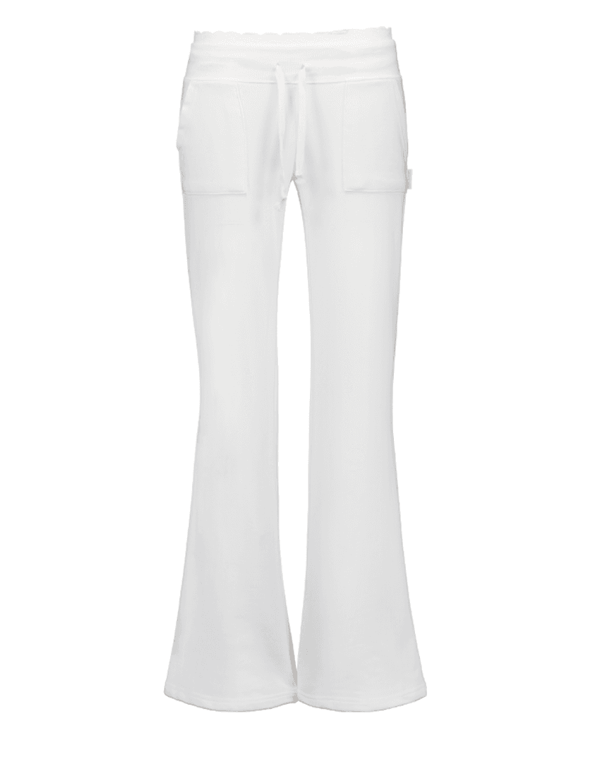 LACE BANDING SWEATPANTS [IVORY]