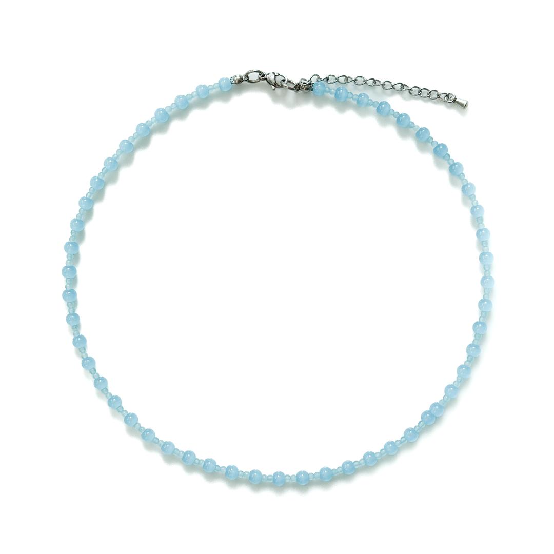덴시티즈 SUMMER SKY NECKLACE  썸머 스카이 원석 비즈 목걸이 SM