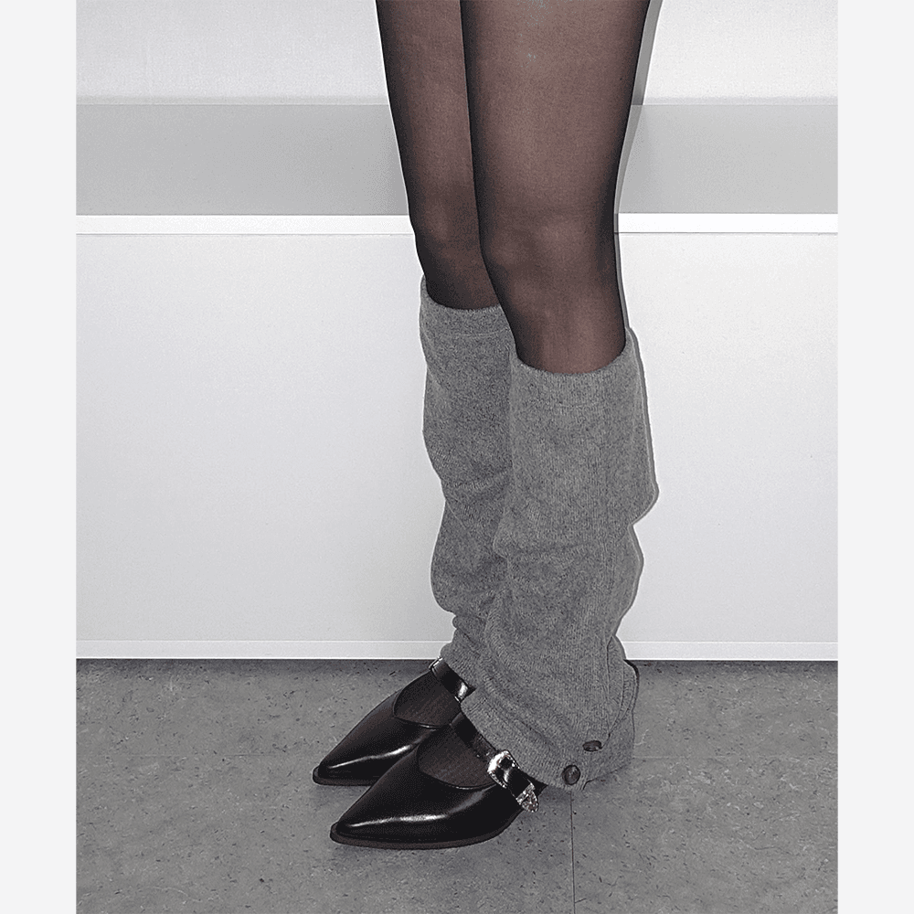 제이젯 Blanket Fold Leg Warmer 블랭킷 폴드 기모 레그워머 (2color) / 국내제작 기모 고퀄