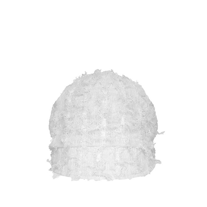 Chunky Loose Fit Cap White