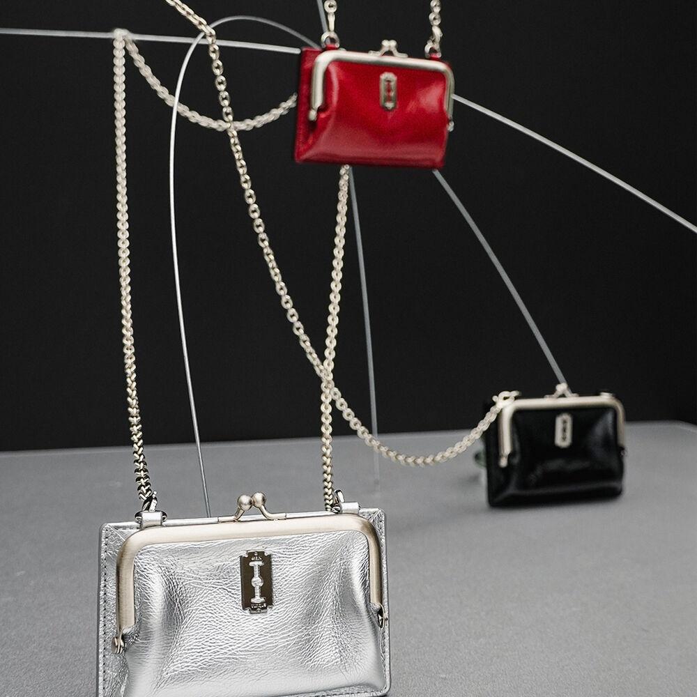 Occam Frame Chain Card Wallet (오캄 프레임 체인 카드지갑)_3colors