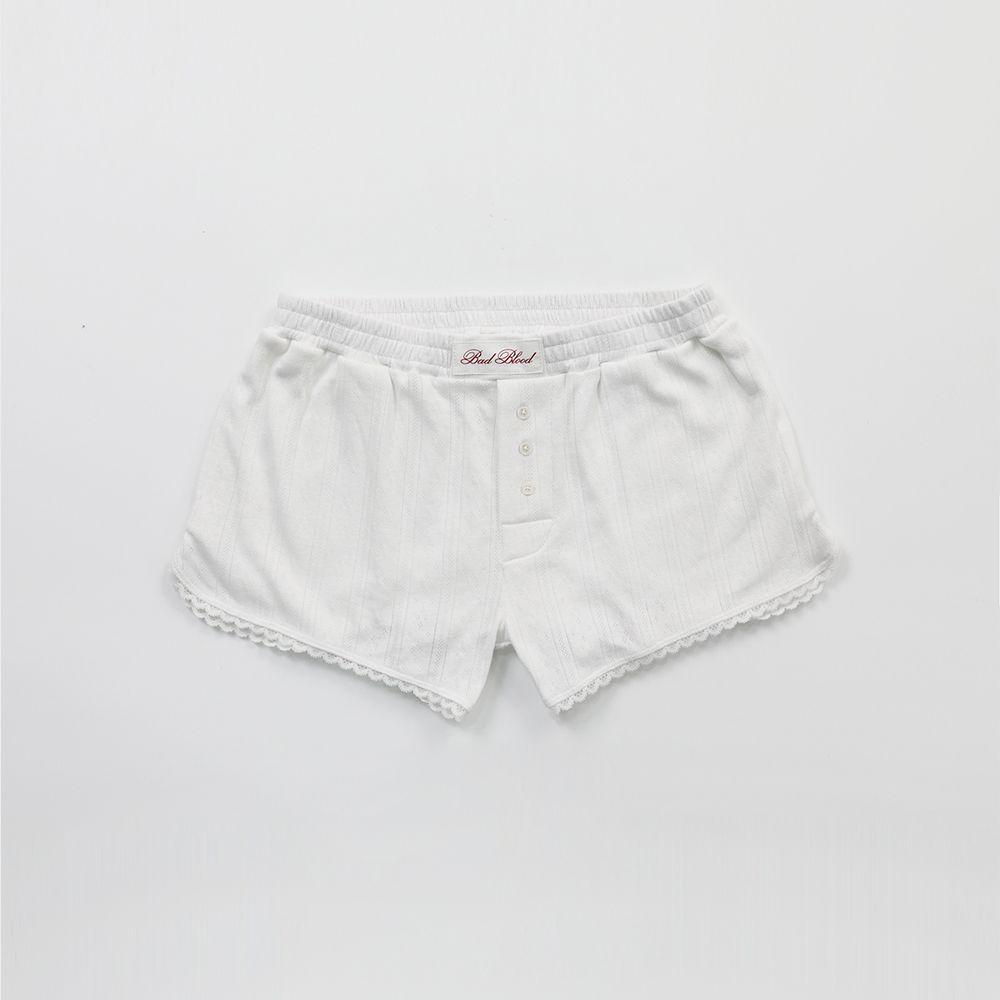 [w-srt24-059] 클래식 로고 포인텔 마이크로 복서 숏츠 - 화이트