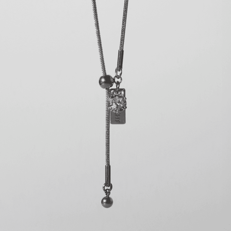 [UR] [surgical steel] ROS snake chain necklace