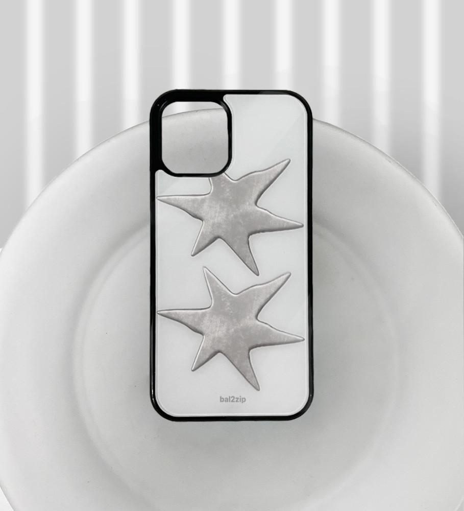 Starlight glass phone case / 별빛 글라스 케이스