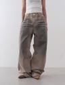 로웨어 dirty brush wide pants