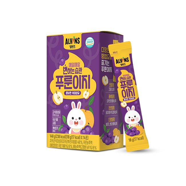 [엘빈즈] 매일매일 건강한 습관 푸룬이지 1BOX