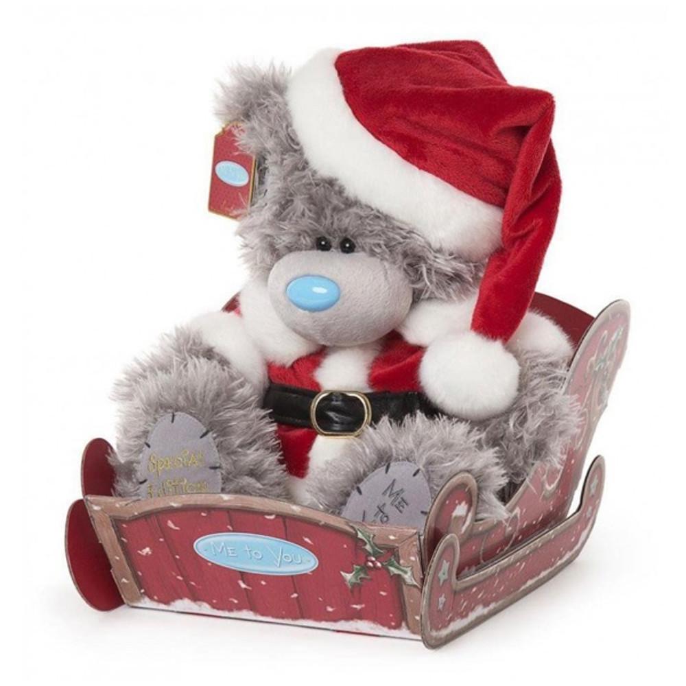 Me To You 4209 미 투 유  산타 의상 플러시 썰매 베어-12in(30cm)/곰인형/미투유인형/인형선물