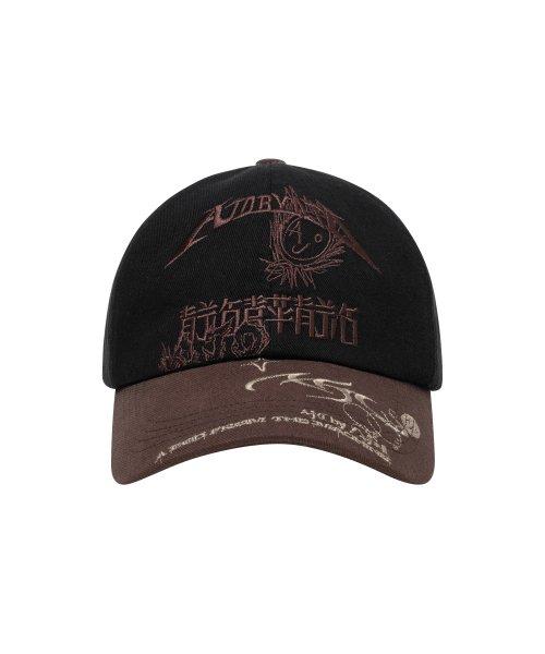 [PBA] AJOLICA Collage Cap [BROWN]