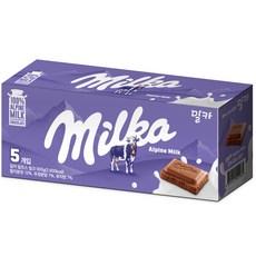 밀카 알프스 밀크 초콜릿 5p  500g, 1개