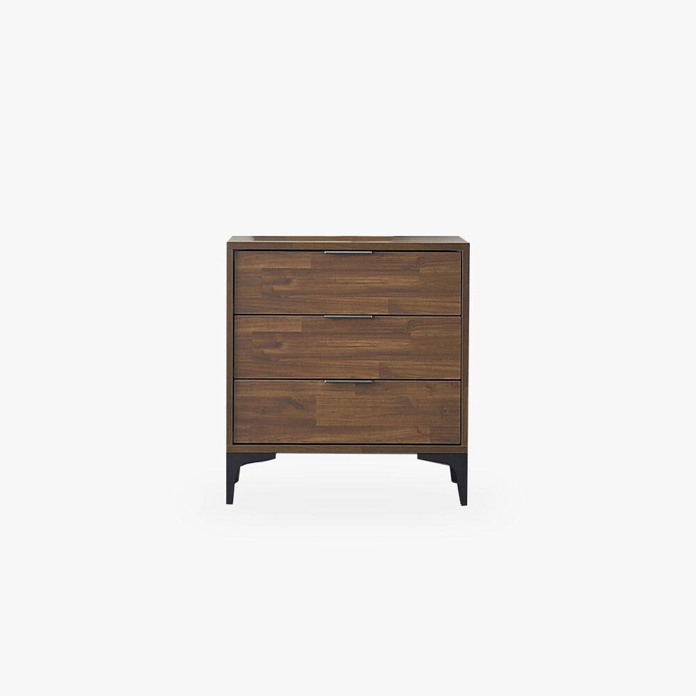 디자인3007 3단서랍장 협탁 (4 color)