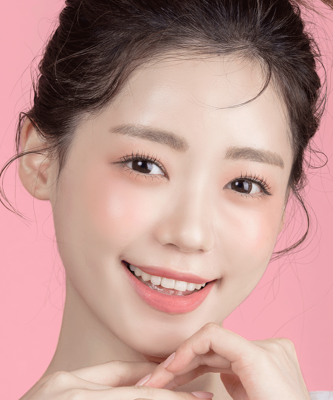 깜빡속눈썹 가닥 인조 속눈썹 8-12mm 언더래쉬
