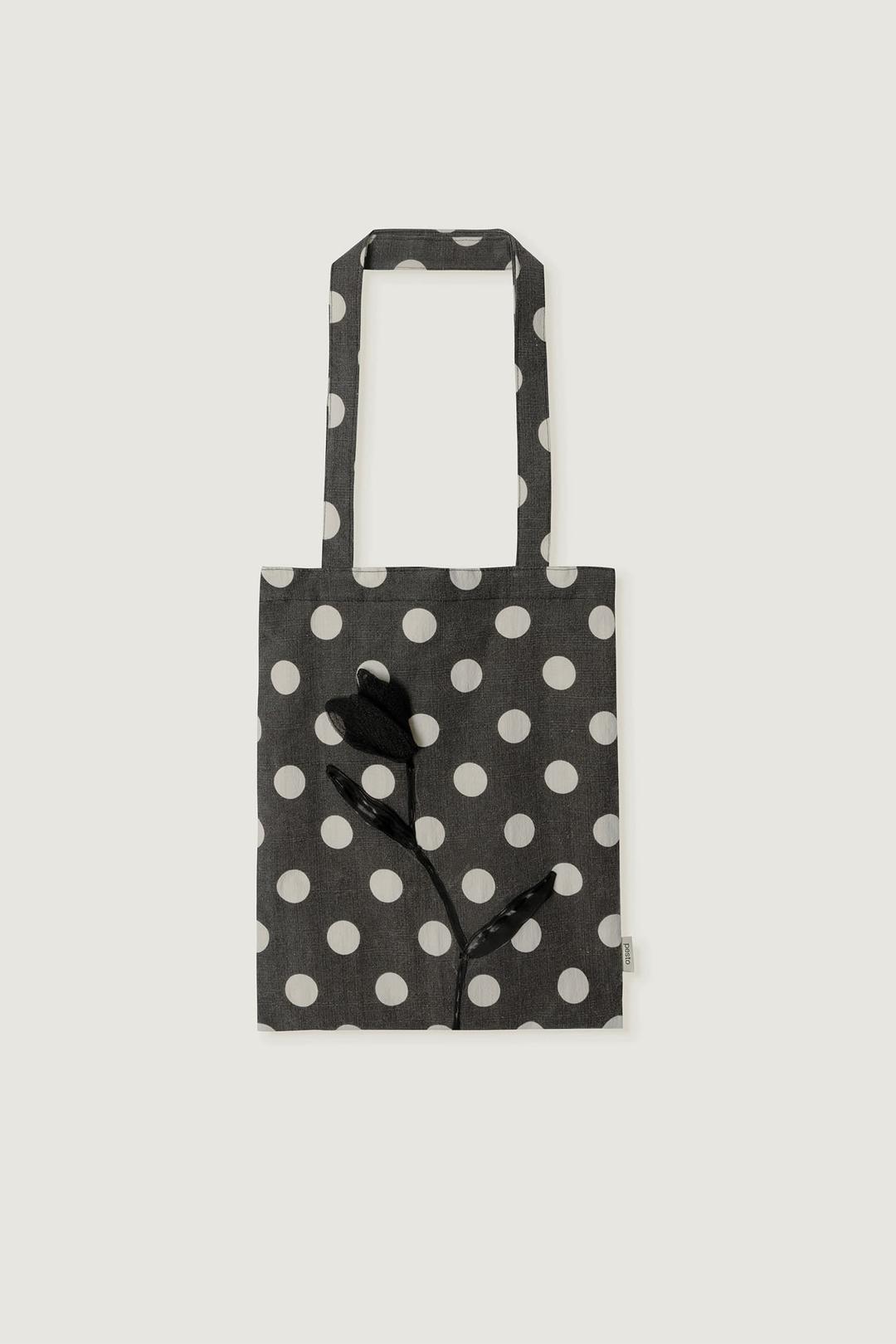 TULIP DOT BAG BLACK