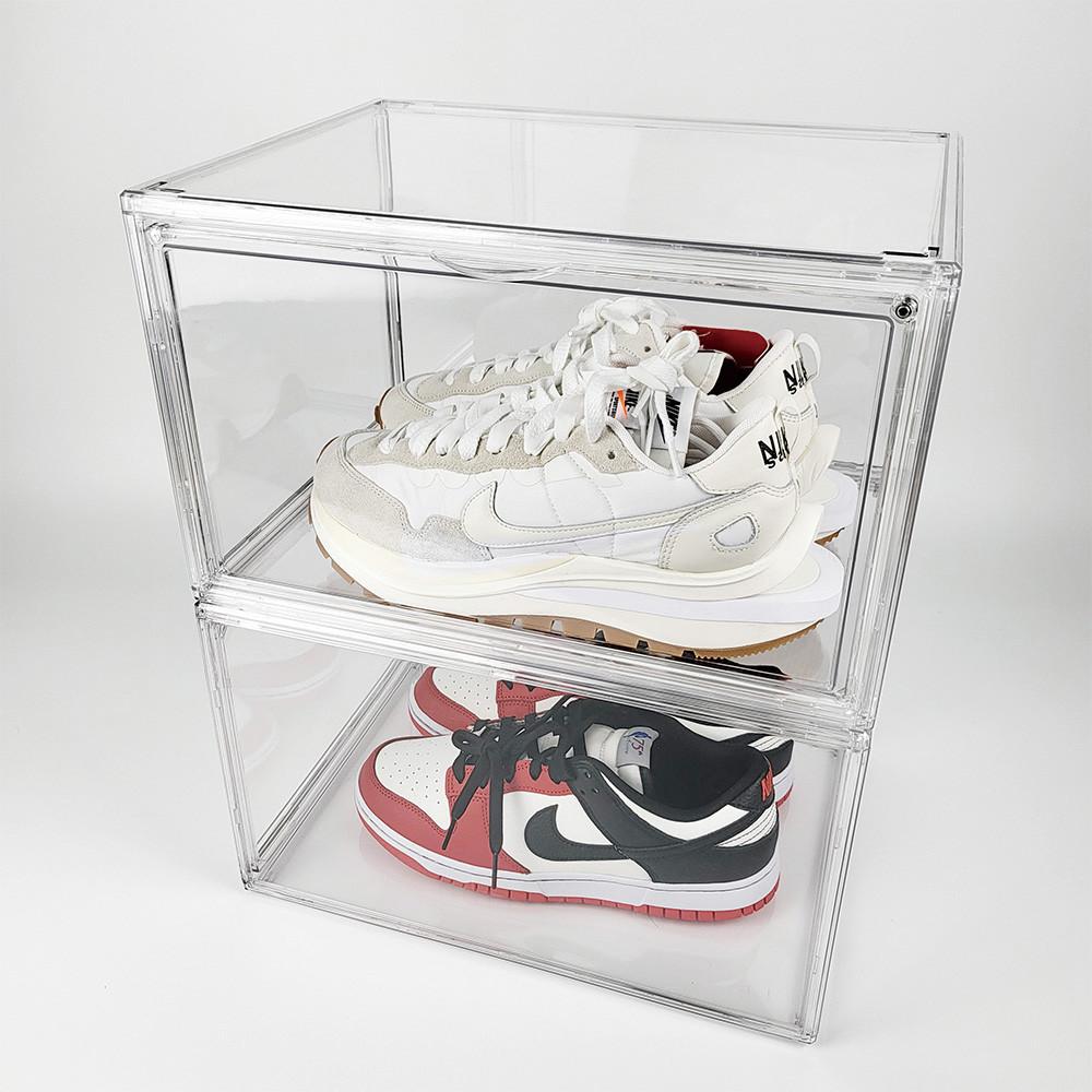 정리중독 슈케이스 신발정리함 보관함 박스 수납 이상민신발장 아크릴 UV자외선차단 앞면