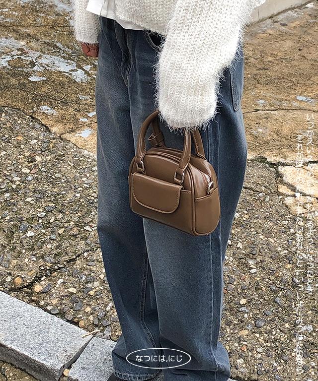 히어리 HEEARI [EXCLUSIVE] Aurora Shirring Duffle Mini