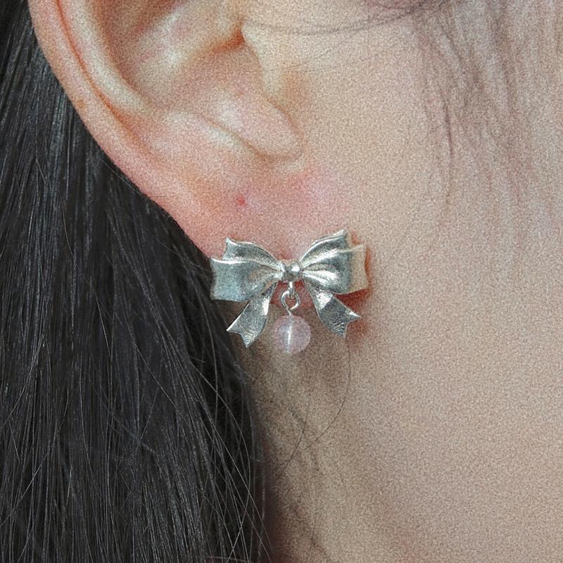 Ribbon 02. Earring 리본 귀걸이