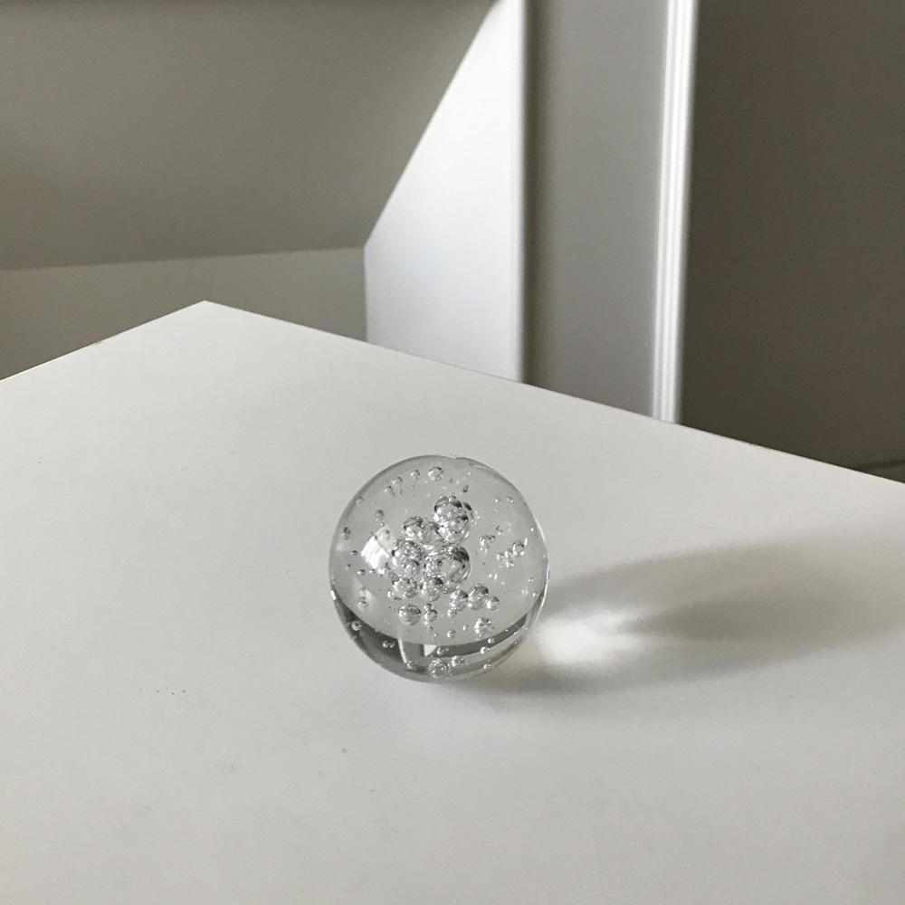 버블 크리스탈 문진