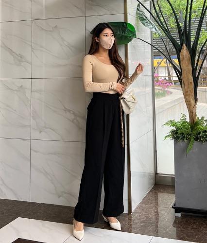데일리 와이드슬랙스