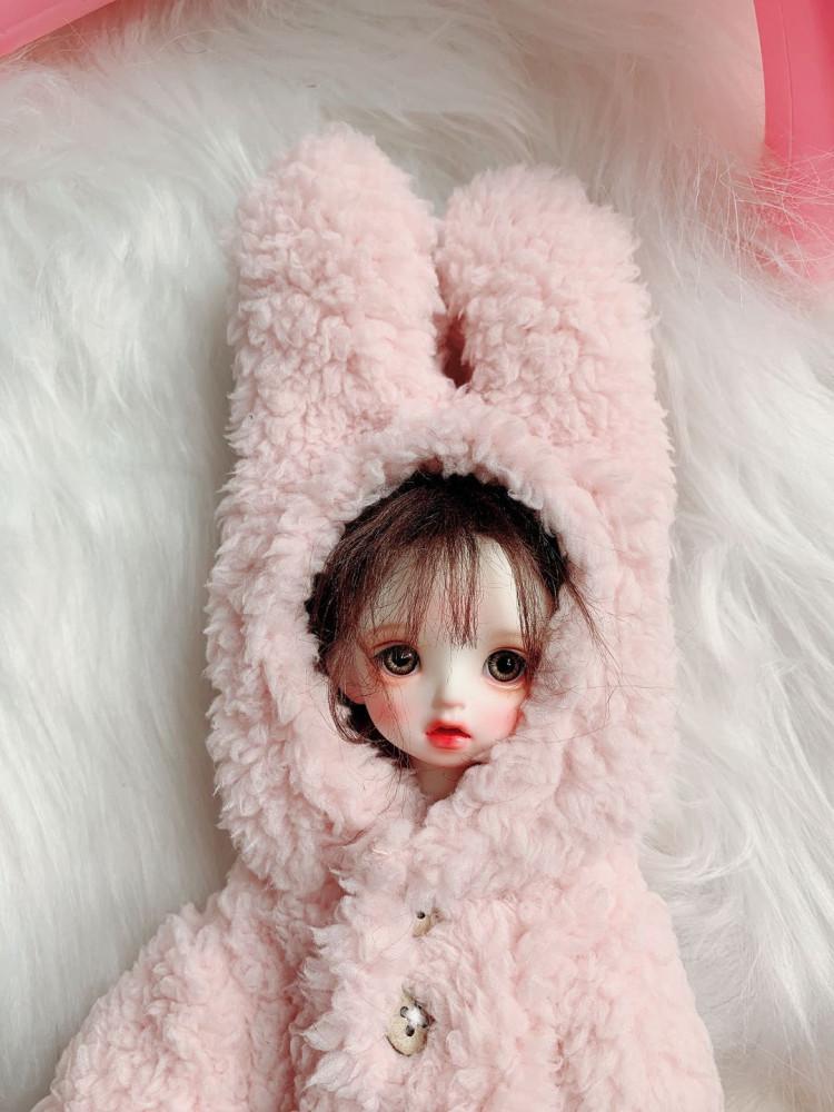 구체관절인형 26cm 30cm 40cm USD/MSD 의상 BJD 옷 뽀글이 잠옷 슈트 토끼잠옷
