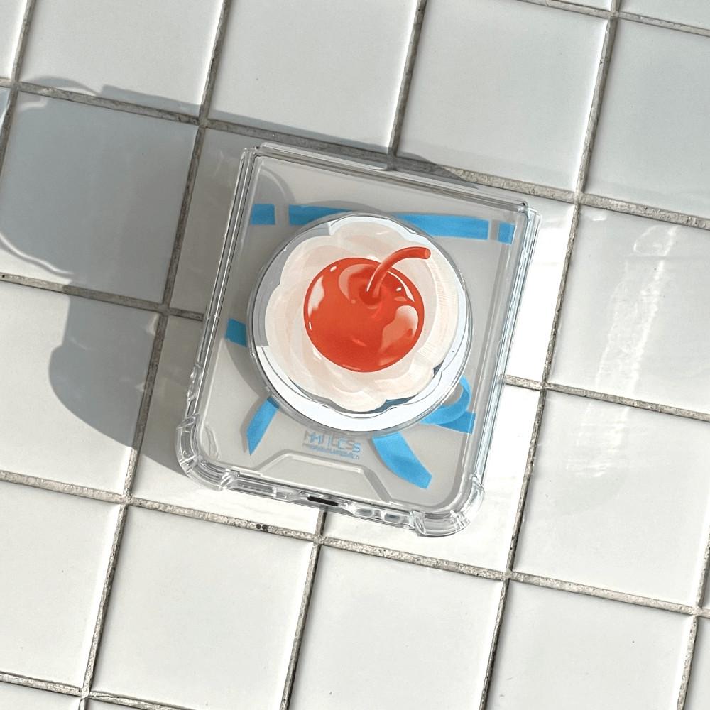 [믹] 체리휩크림 아크릴톡