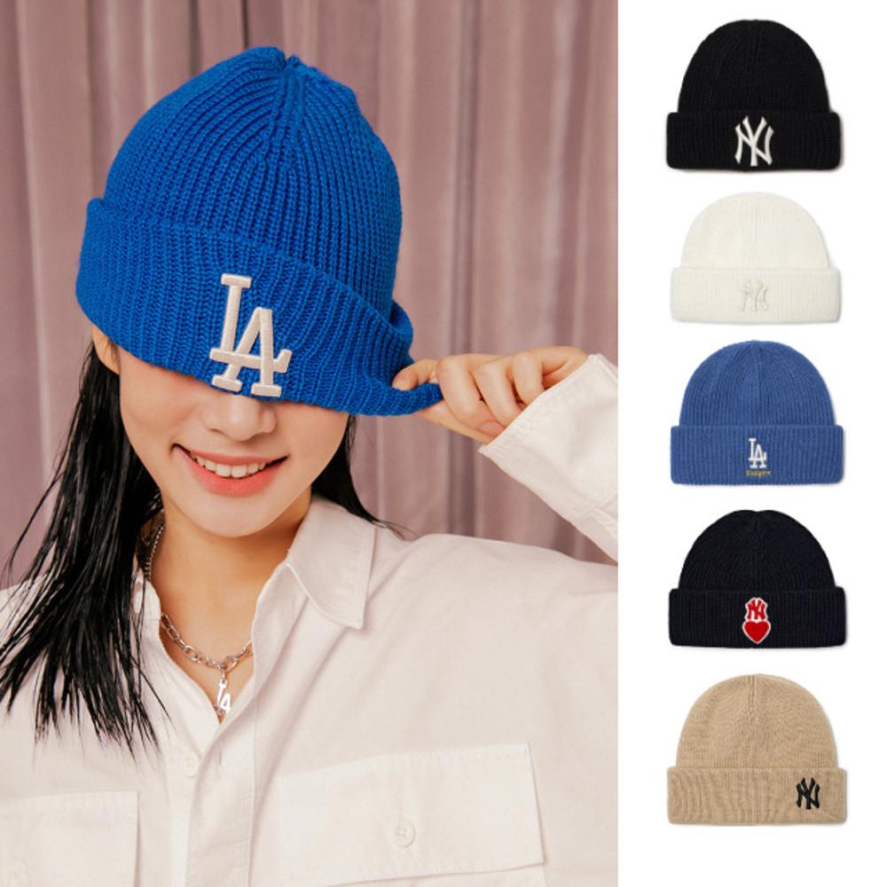 엠엘비 MLB 비니 뉴 젤리 아크 뉴욕 NY 숏비니 롱비니