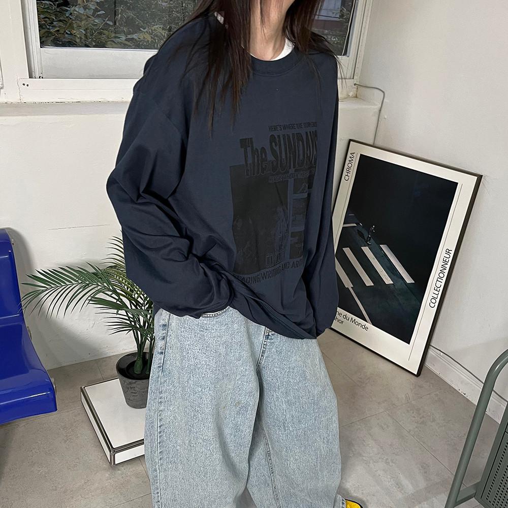 스토리 긴팔 티셔츠(3color) story long sleeve t 롱슬리브