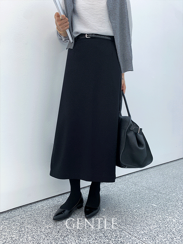 [하비커버/쫀득레깅] GENTLE SLACKSver.커버 레깅스커트[size:S,M,L,XL/미디,롱]