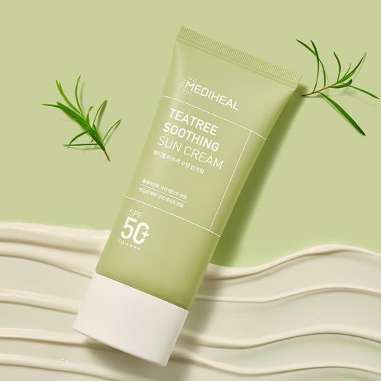 [단독기획] 메디힐 티트리 수딩 선크림 50ml 기획(티트리 클렌징폼 50ml 증정)