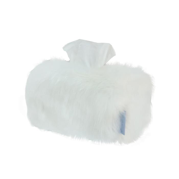 Fur-ppet Tissue Case (White)