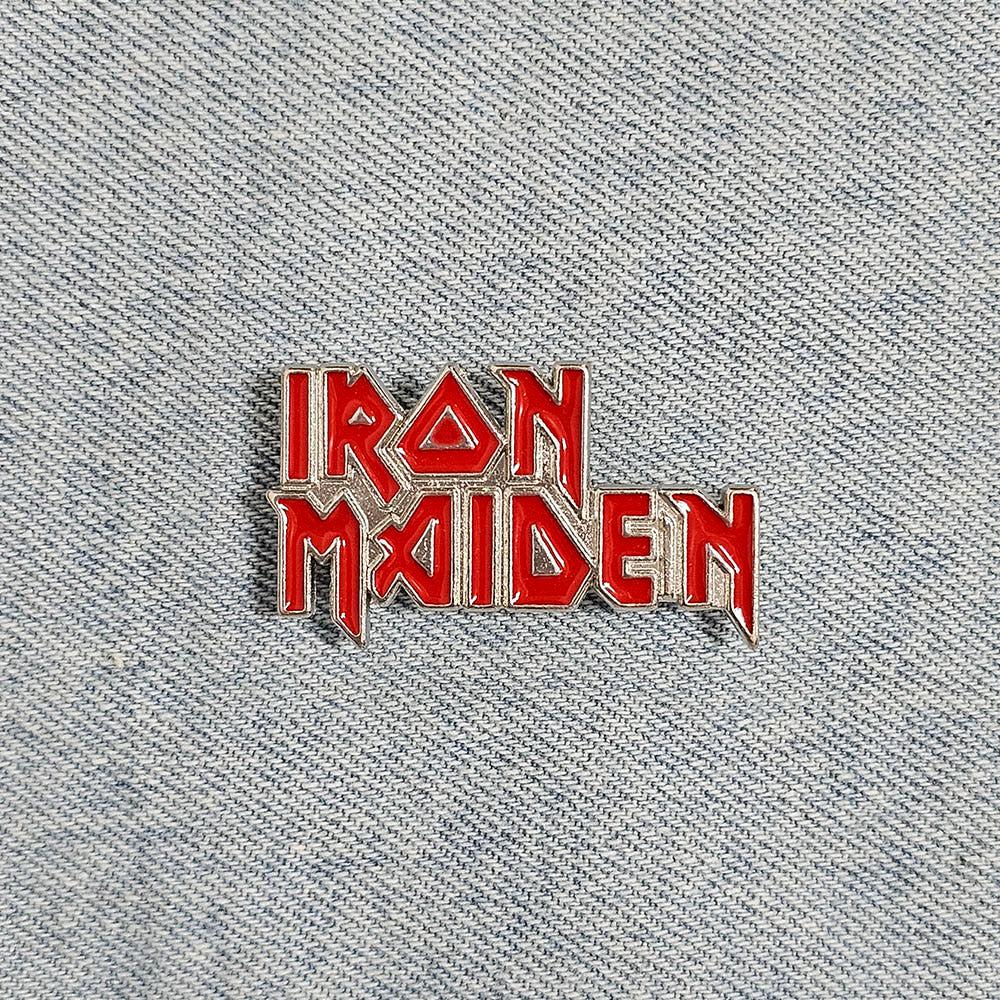 BC926 아이언 메이든 레트로 록 음악 뱃지