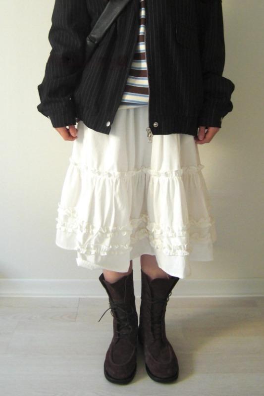 히피디피 merci skirt (2color)
