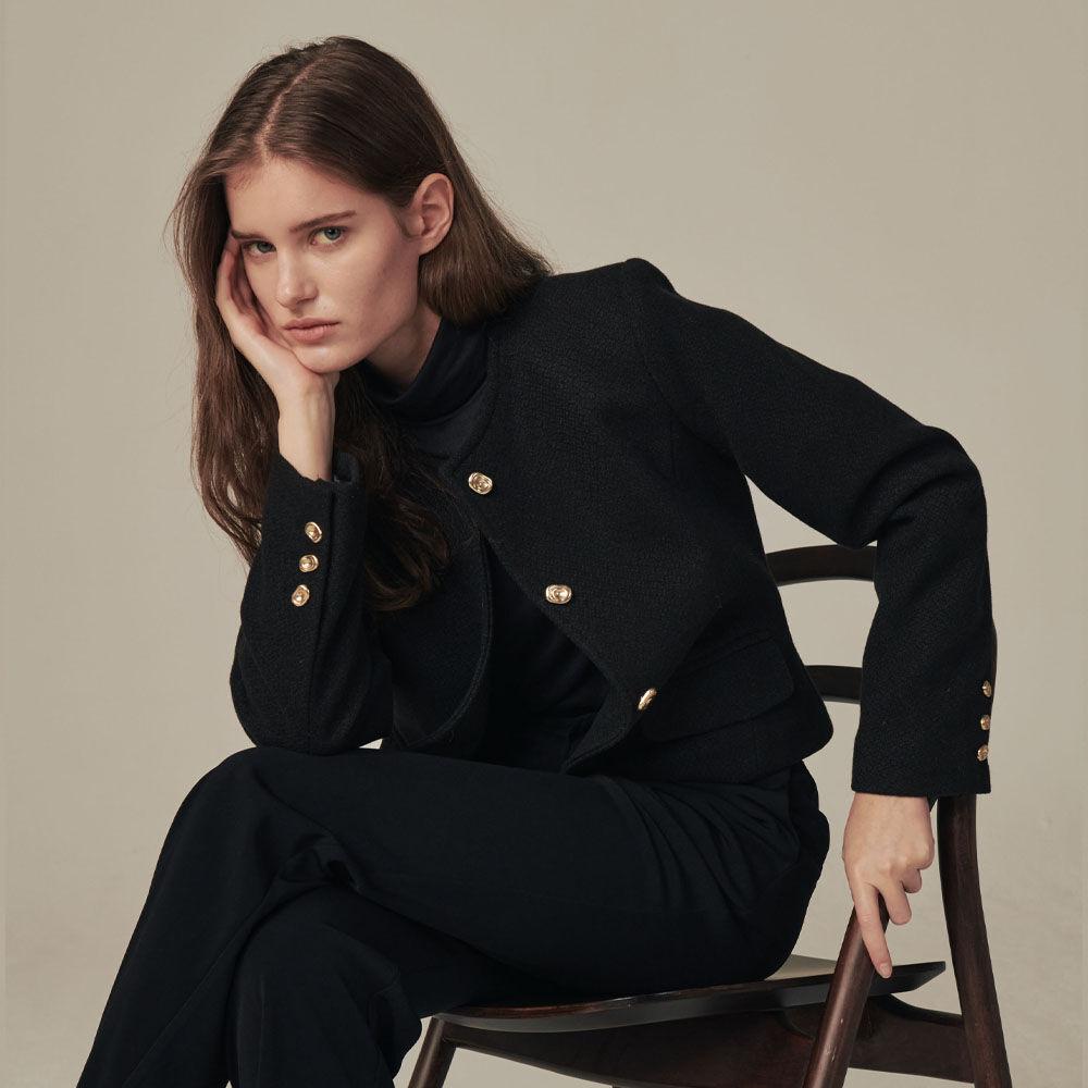 [29CM단독할인](SPRING)순차배송 Stella tweed jacket_3COLOR (XS, S, M)