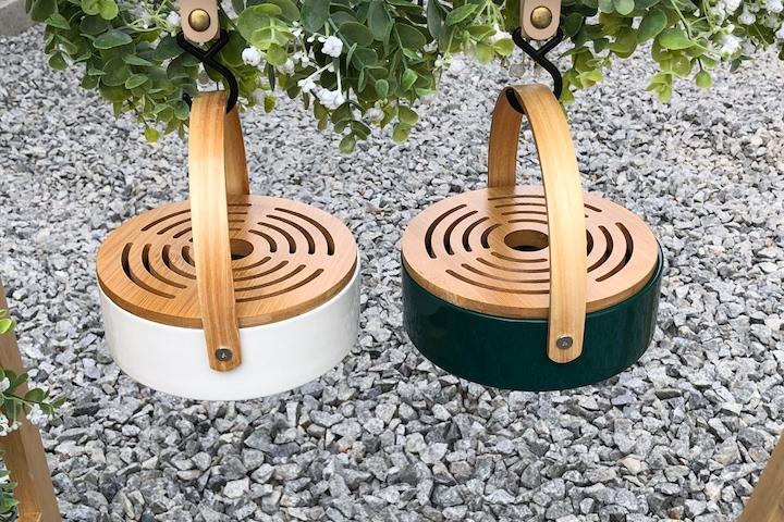 우드감성 캠핑 모기향 야외 거치대 휴대용 케이스 연소기