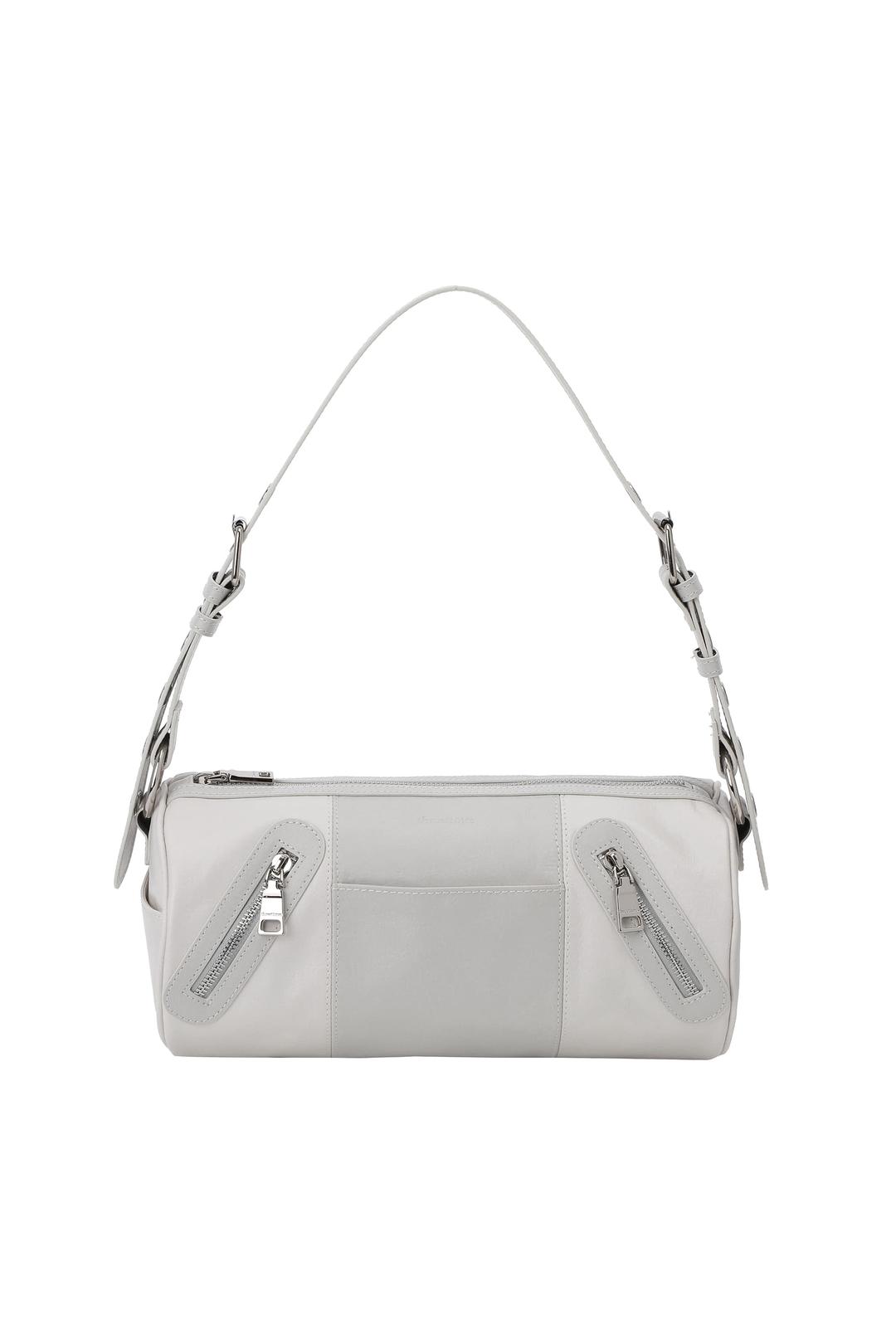 Crinkle vegan leather bag