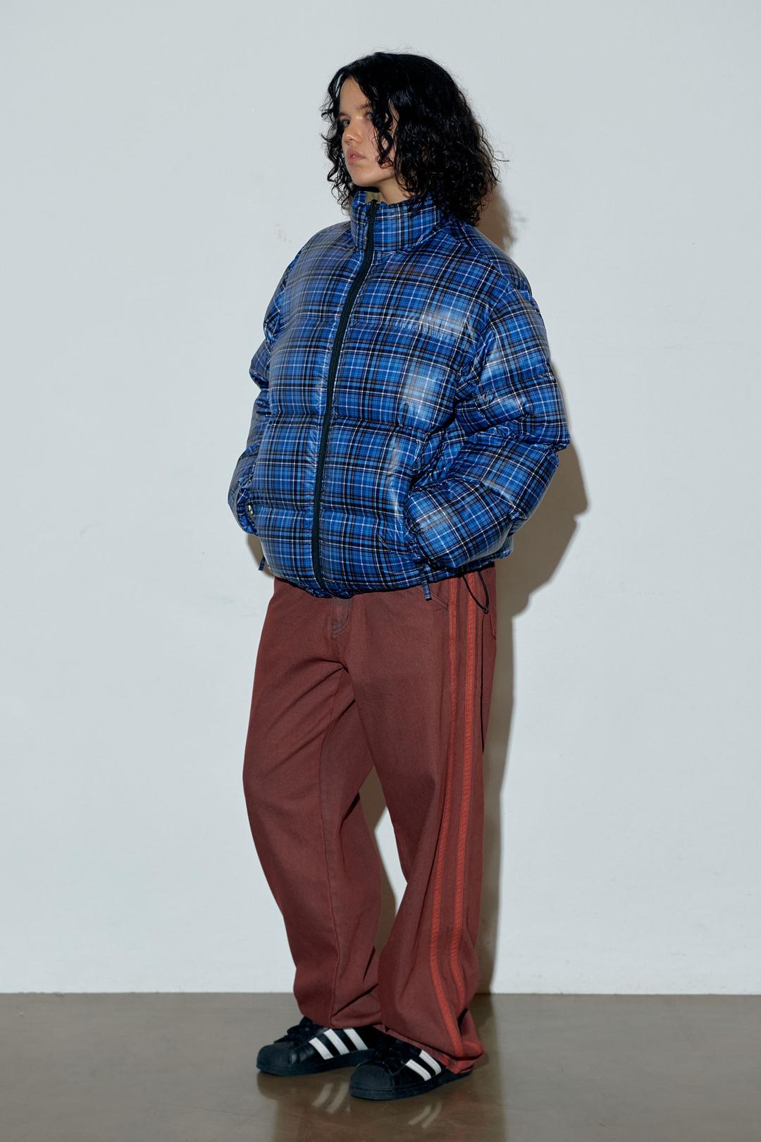106 RDS Reversible Puffer Down Blue/Khaki