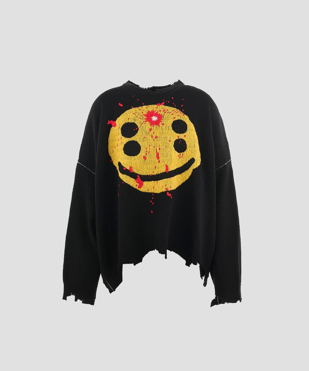 세인트미카엘 x CPFM 니트 스마일 SM-YS1-0000-C07